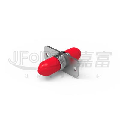 China Round Rectangular Standard D4 Fiber Optic Adapter Female Female for sale