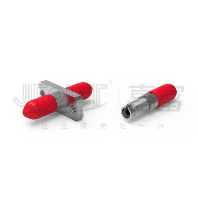 China Standard DIN Fiber Optic Adapter Circular Rectangular Flange for sale