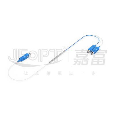 China FBT Coupler Single Mode Optical Splitter P Grade Low Loss Individually Packaged 1%-99% Splitting Ratio Adjustable for sale