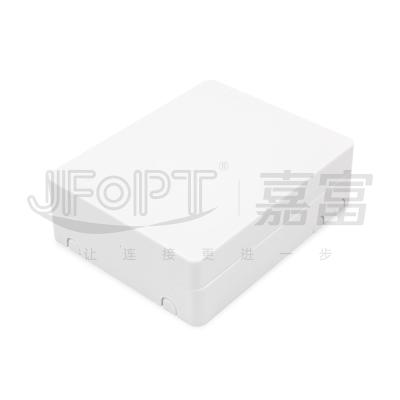 Cina 4 adattatori a fibra ottica di plastica dello Sc di Flangeless della scatola di termine del centro con 2 porti del cavo in vendita