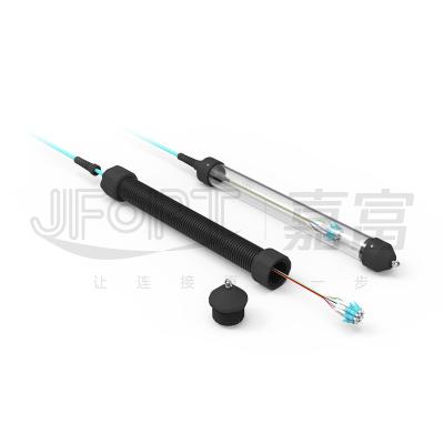 China SC/UPC-SC/UPC cable óptico pre-terminado cable de parche 24-96 núcleos G652D/G657A1/G657A2 fibra óptica de 0,9 mm con amortiguador ajustado en venta