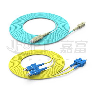 China SC/LC/FC/ST Simplex / Duplex 2.0mm 3.0mm Transceiver Fiber Patch Cord Single Mode / Multi Mode à venda