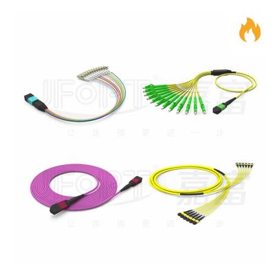 中国 LSZH Coating Fiber Optic Patch Cord for Connection and Durability 販売のため