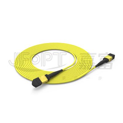 China Precio de fábrica MPO f) Cable de tronco 12 núcleos LSZH 2.0mm/3.0mm baja pérdida Single-tube Mini Cable Cordón de parche en venta