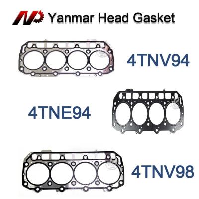 China Yanmar Engine Cylinder Head Gasket Kit 4TNV98/94 4TNE94 4TNE106 for sale