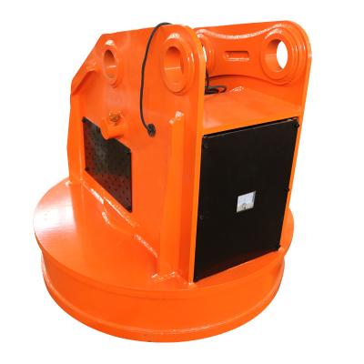 China 24V Hydraulic Excavator Magnet Scrap Lifting  Mining for sale