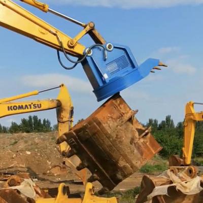 China Diameter 700mm Yakai CTHB Hydraulic Magnet For Excavator  Attachment Q345B for sale