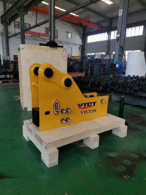 China 20CrMo Fence Post Driver 45mm Vibratory 3ton Excavator Attachment for sale