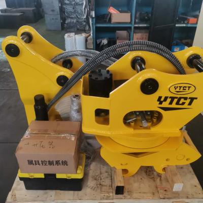China CE Certification  360Degree Tilting Excavator Attachments Hydraulic Quick Hitch Coupler for sale