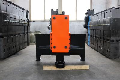 China 1100 Bpm Hydraulic Hammer Post Driver 2.5 Ton Vibrating Post Driver For Skid Steer for sale