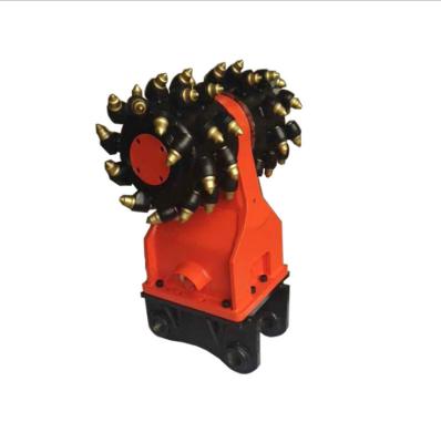 China Rock Grinder Attachment For Excavator 20-40T Excavator Drum Cutter for sale
