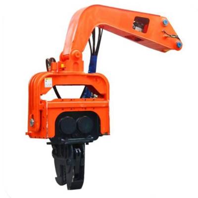 China 2600 Kg Sheet Piling Attachment For Excavator 360 Degree Hammer for sale