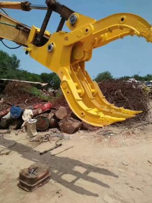 China Heavy Duty 250mm Mechanical Grapples 42CrMo Demolition For Excavator for sale