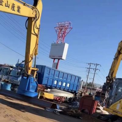 China Blue 150cm Hydraulic Excavator Magnet Yakai CTHB 1400kg Magnetic Excavator Bucket for sale