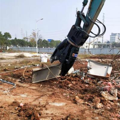 China CE Length 2700mm Excavator Hydraulic Shear Yakai CTHB Rotating Crusher 360 Degrees for sale