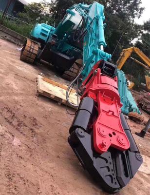 China Cut Depth 650mm Hydraulic Shear For Excavator With Cutter Demolition Files for sale
