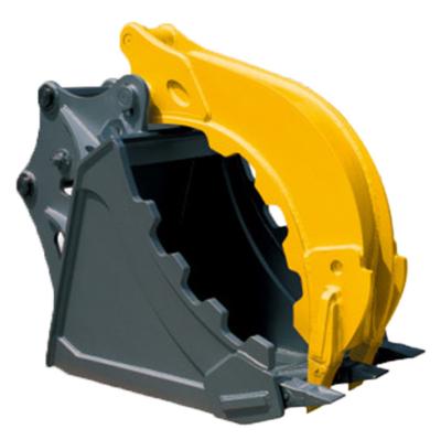 China 17-23 Ton Excavator Claw Opening 2220mm Thumb For Backhoe Bucket for sale