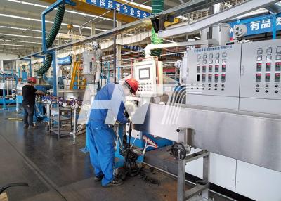 중국 HDPE 케이블선 압출 라인 300 kg/H 단일 스크류 판매용