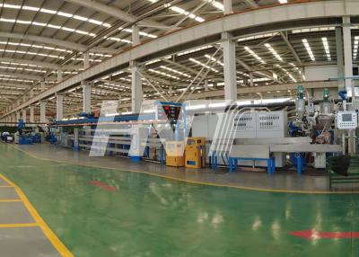 China Low Voltage Thhn Extrusion Line Xlpe And Hdpe Cable Extrusion Machine Size 30mm Up To 150mm for sale