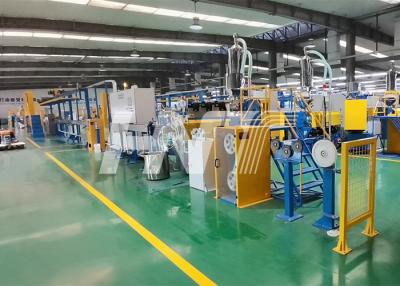 China BV BVR BVVB RV RVV Building Wire Extrusion Line / Cable Coating Machine for sale