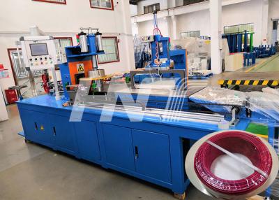China Automatic Wrapped With Shrink Film Packing Machine Max. Coil φ600mm Cable Coiling Line for sale