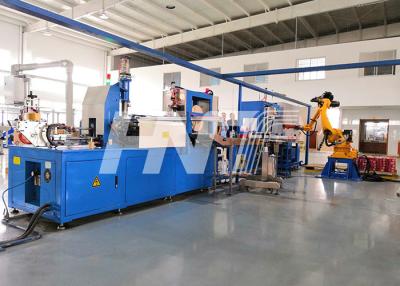 China Cable Winding And Shrink film Packing Machine With Cable Coil Palletisers Stacks for sale