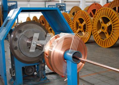 China High Speed Copper Tape Armouring Machine for Power Cable for sale