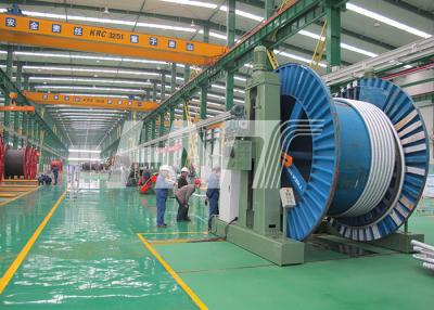 China 12000kg toman el tipo movible alambre Respooler del piso de la máquina de la devanadera del cable en venta