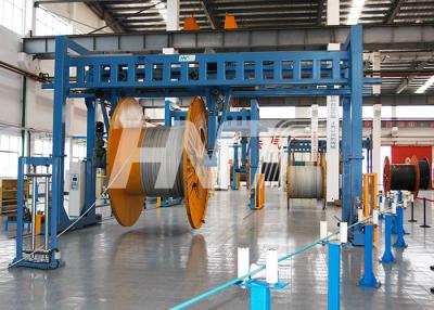 China Hanging Type Cable Rope Spooling Machine Take Up Automatic Wire Spooler for sale