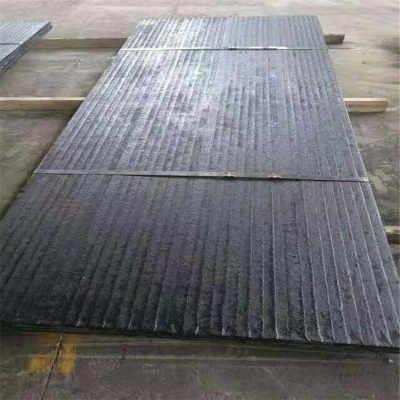 China 58-65HRC A36 Wear Plate Composite Urethane Liner Wear Plate Chromium Carbide Overlay Plate for sale