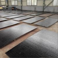 Quality CrC Wear Plate 1500x3000mm 1200x2400mm hardfacing Cladded Plate Chromium Carbide for sale