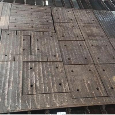 China NM400 NM360L NM360 NM450 Chromium Carbide Overlay Wear Plate Excavator Crusher Bucket Liner for sale
