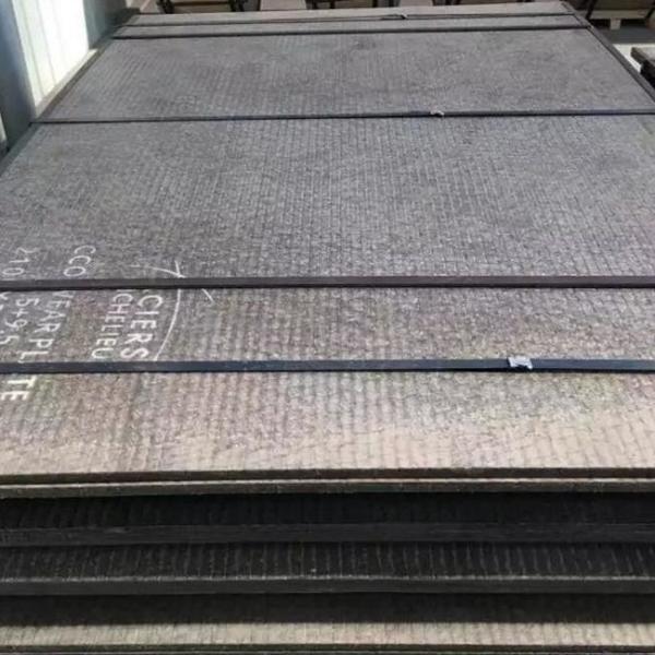 Quality EH360 EH400 EH500 EH550 Wear Steel Plate Bimetallic Hardfacing CCO Chrome for sale