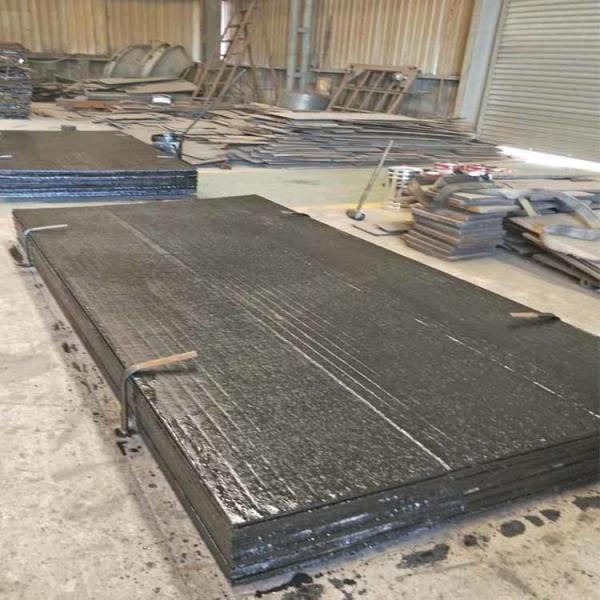 Quality Bimetal Hardfacing Wear steel plate For Mining Chrome Carbide Overlay Wear Clad for sale