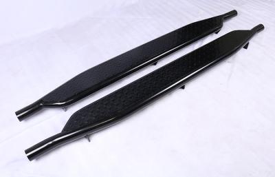 China Black Offroad Pickup Truck Side Bar Step Running Board For Great Wall Cannon for sale
