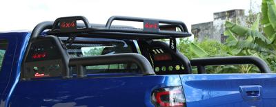 China Ford RANGER T6 T7 Black 4x4 Pick Up Truck Roll Bar With Rack for sale