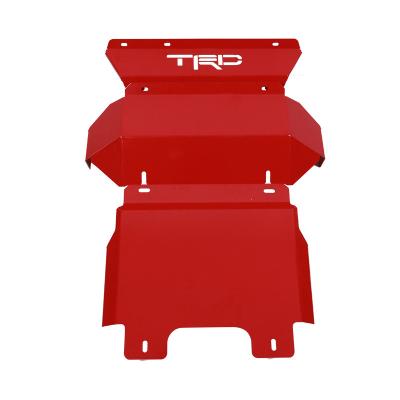 China Under Guard Pickup Truck Skid Plate Steel Red Engine Protecting Cover For Toyota Tacoma for sale