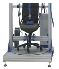 China Máquinas de prueba de los muebles de la durabilidad del eslabón giratorio de la silla para la función rotatoria en venta