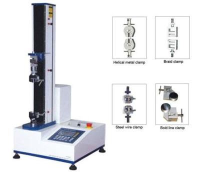 China Electronic Lab Testing Equipment Multiple Clamps Force And Elongation Display for sale