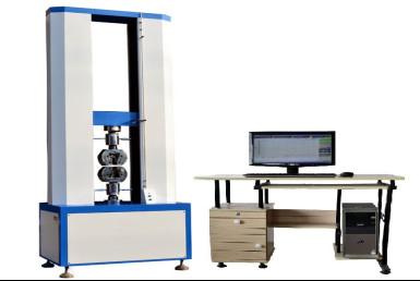 China 4.4KW 150KN Dual Arm Computer Servo Tensile Strength Test Equipment for sale