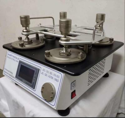 China 110V Lab Testing Equipment Martindale Abrasion And Pilling Tester  2 , 4 , 6 , 8 Heads for sale