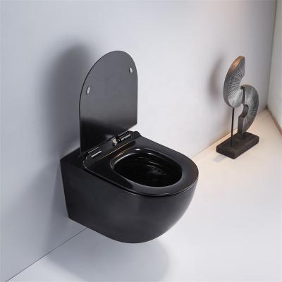 China Siphon Flushing Ceramic Wall Hung Toilet In Small Bathrooms for sale