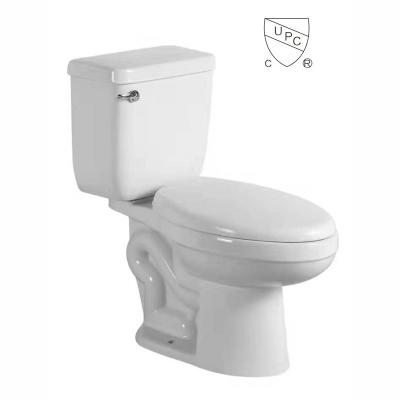 China Antique Flush Tank Two Piece Toilet Siphon Jet Technology 1.28 GPF for sale