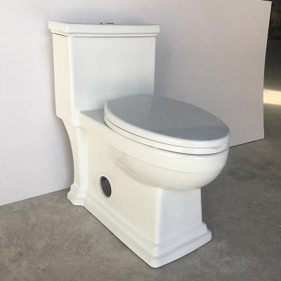China Handicap American Standard Ada Elongated Toilet 1 Piece Water Conservation for sale