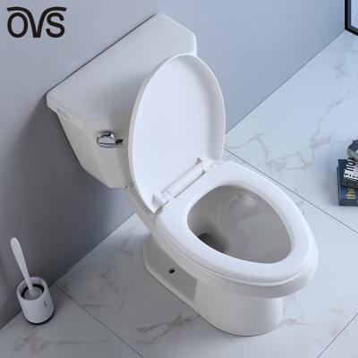 China O melhor banheiro de Ada Compliant Two-Piece Toilet In com sistema nivelado poderoso à venda