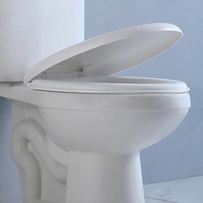 China CUPC White Black Two Piece Toilet 1.28 GPF Water Closet Tank for sale