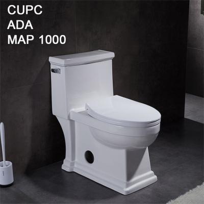 中国 贅沢な浴室の洗面所は床を張る-取付けられたWC Watersenseは洗面所を証明した 販売のため
