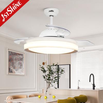 China Living Room Smart 42 Inch Invisible LED Ceiling Fan With Hidden Blades for sale