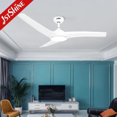 China Remote Control Plastic Dimmable LED Ceiling Fan Color Changing Lighting for sale