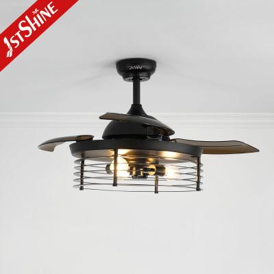China Bladeless Farmhouse Ceiling Fan With Light Small Modern Industrial for sale